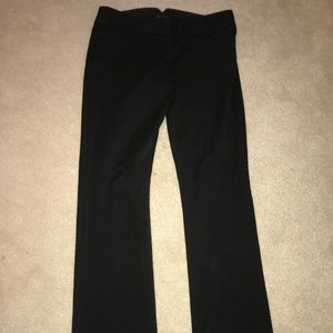 Mid Rise Barely Boot Columnist Pant Black